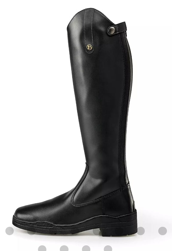 Brogini synthetic long boot black
