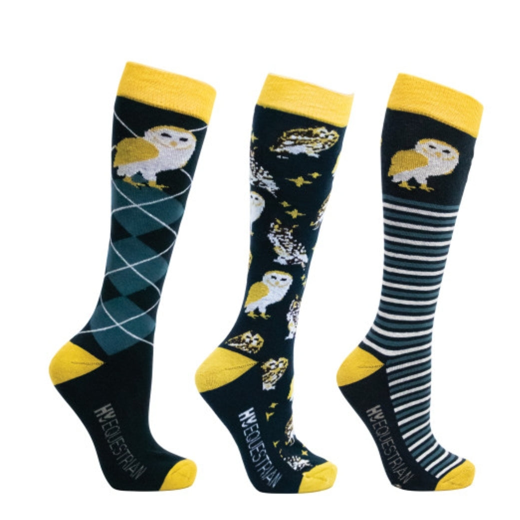 Hy night owl socks