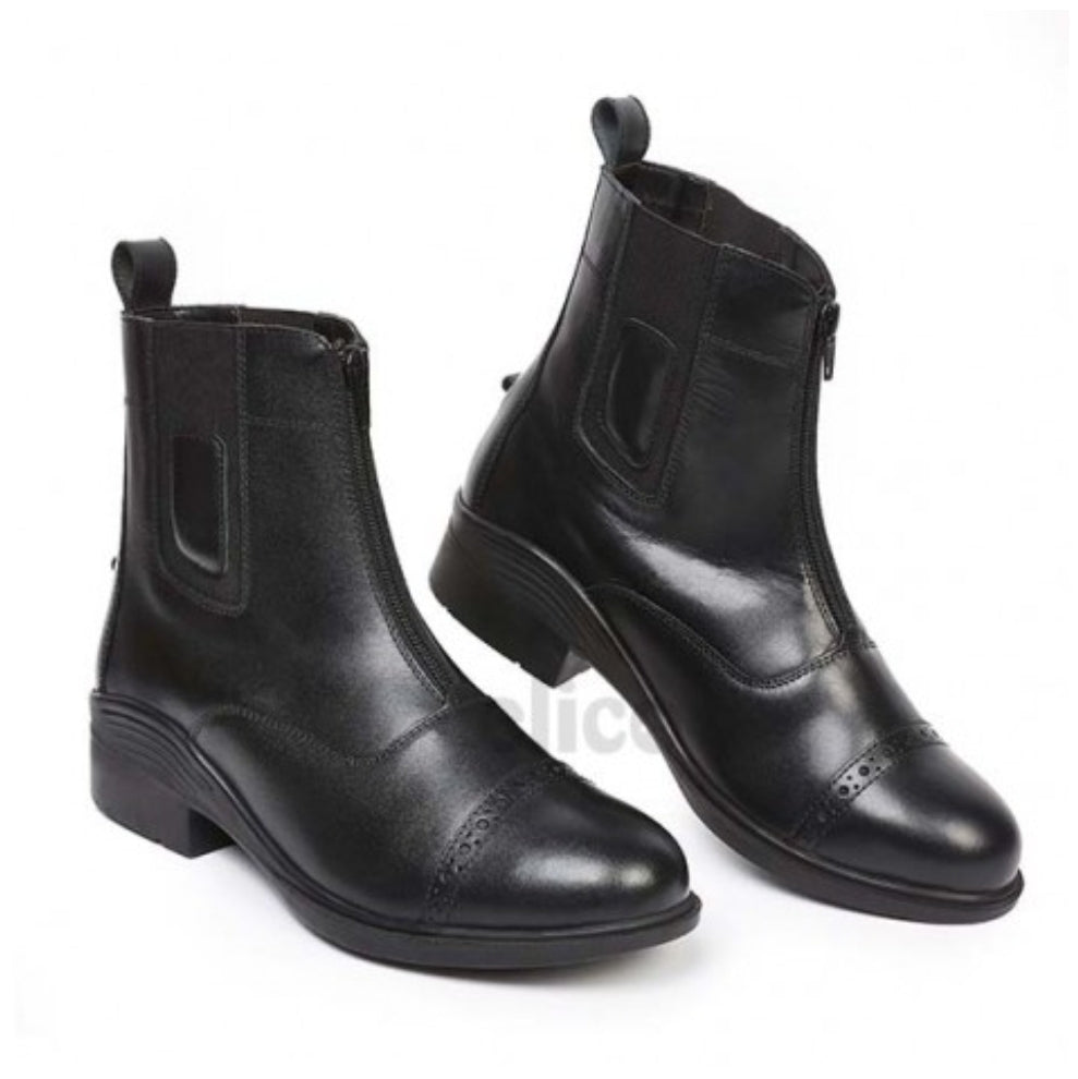 Elico Oakwood Zipped Boots Black