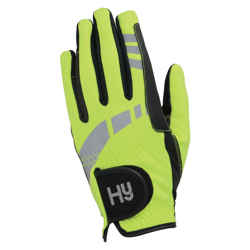 Hy Equestrian Extreme Reflective Softshell Gloves